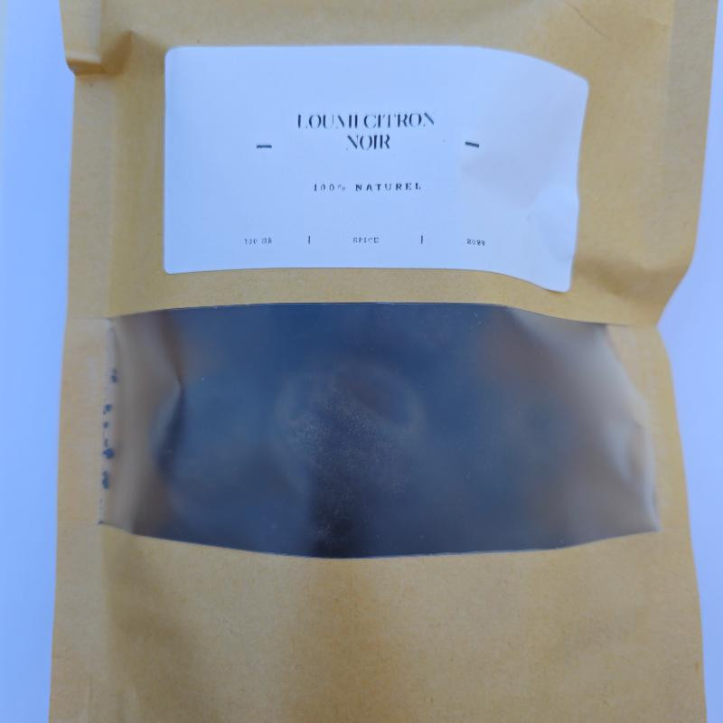 Loumi Noir Citron 100 g – Citron Séché Authentique, Saveur Intense