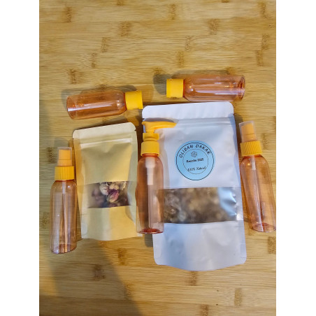 Pack Encens Oliban Dakar + Distributeur + Rose de Médine | LONGT GREEN