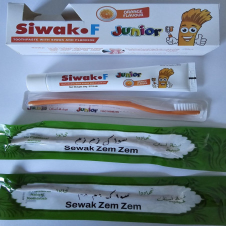 Siwak Dentifrice enfant  ORANGE