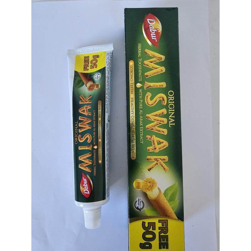 170Gr Dentifrice Dabur Miswak - La force des traditions naturelles