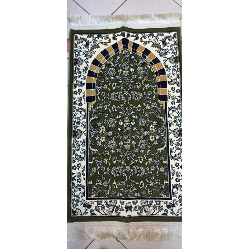 Tapis de Prière Médine — Arcade Verte Florale