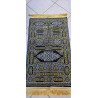 Tapis de Prière Médine — Motif Kiswa de la Kaaba